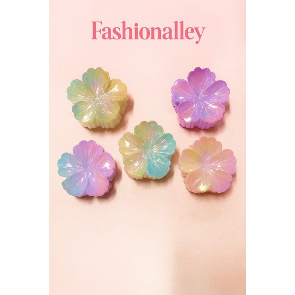 Fashion Alley 7 Cm Flower Design Hair Claw For Women Pack Of 12 Pc Fashion Alley 7 Cm Flower Design Hair Claw For Women Pack Of 12 Pc