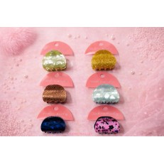 Fashion Alley 4 Cm Hair Claw For Women Pack Of 12 Pc