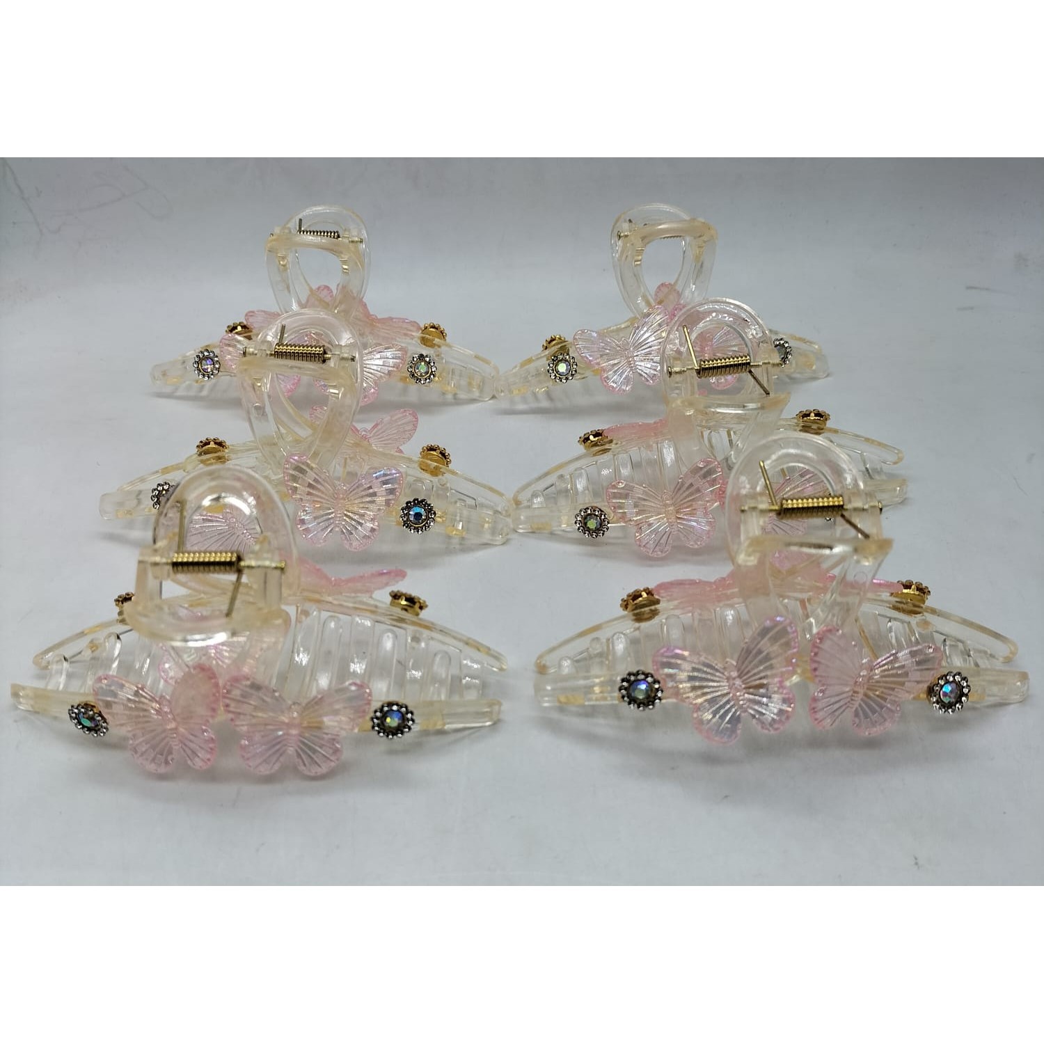 Fashion Alley 12 Cm Hair Claw For Women Pack Of 12 Pc Fashion Alley 12 Cm Hair Claw For Women Pack Of 12 Pc