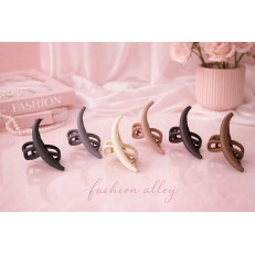 Fashion Alley 13 Cm Matt Hair Claw For Women Pack Of 12 Pc