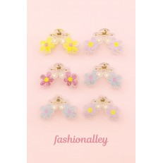 Fashion Alley 10 Cm Hair Claw For Women Pack Of 12 Pc 