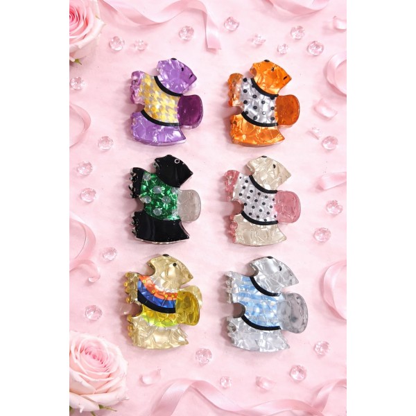 Fashion Alley 8 Cm Hair Claw For Women Pack Of 12 Pc Fashion Alley 8 Cm Hair Claw For Women Pack Of 12 Pc