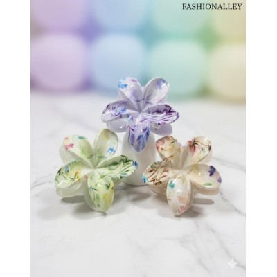 Fashion Alley 8 Cm Hair Claw For Women Pack Of 12 Pc