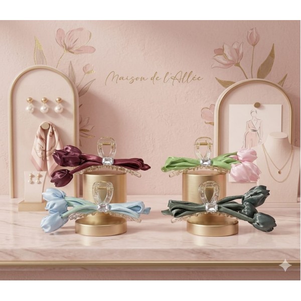 Fashion Alley 11 CM Hair Claw For Women Pack Of 12 Pc