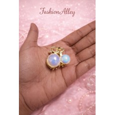 Fashion Alley 3 Cm Cherry Shape Hair Claw For Women Pack Of 12