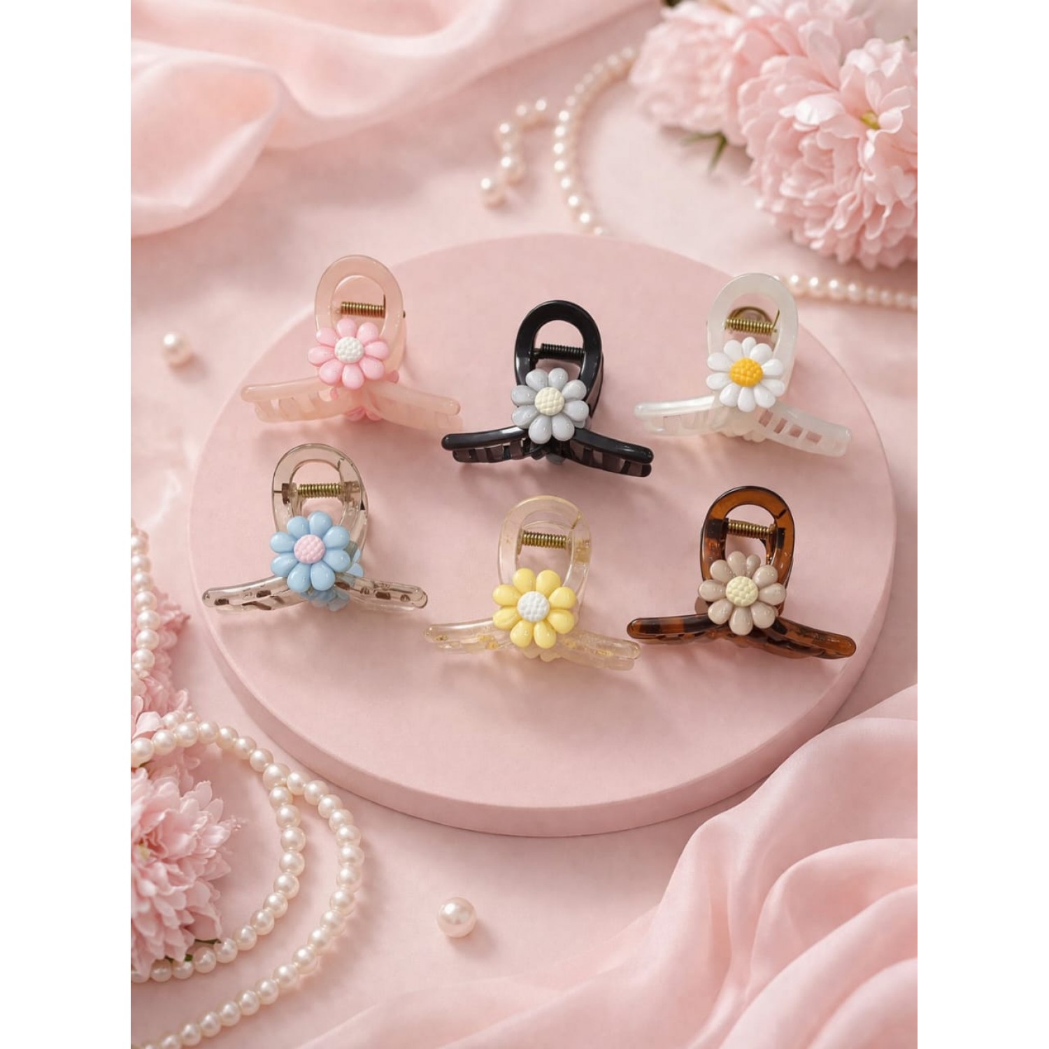 Fashion Alley 8 Cm Hair Claw For Women Pack Of 12 Pc Fashion Alley 8 Cm Hair Claw For Women Pack Of 12 Pc