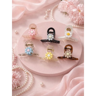 Fashion Alley 8 Cm Hair Claw For Women Pack Of 12 Pc