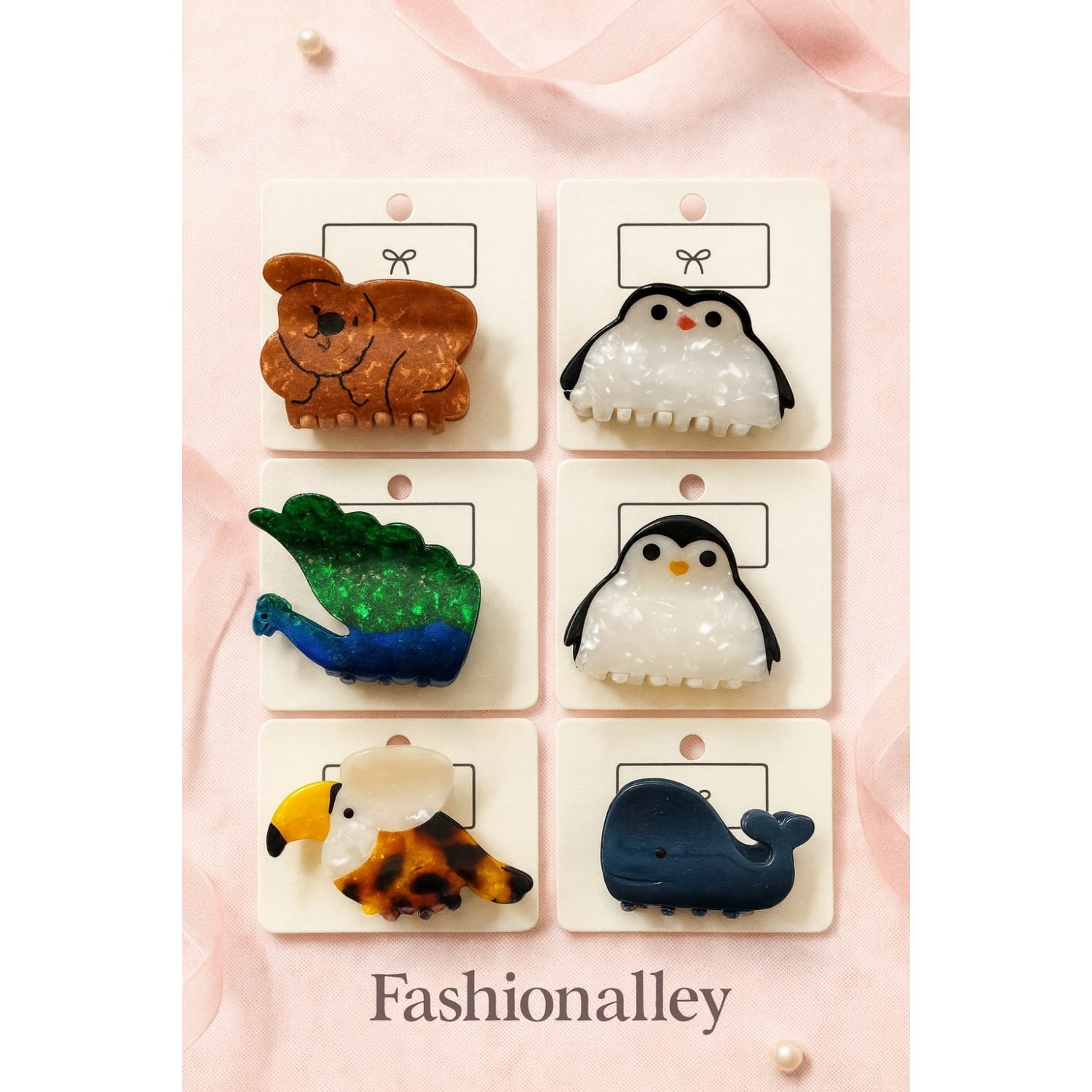 Fashion Alley 8 Cm Hair Claw For Women Pack Of 12 Pc Fashion Alley 8 Cm Hair Claw For Women Pack Of 12 Pc