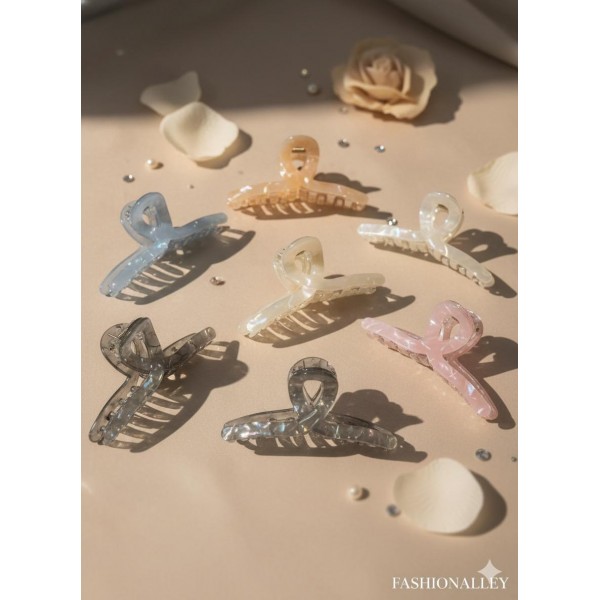 Fashion Alley 9 CM Hair Claw For Women Pack Of 12 Pc