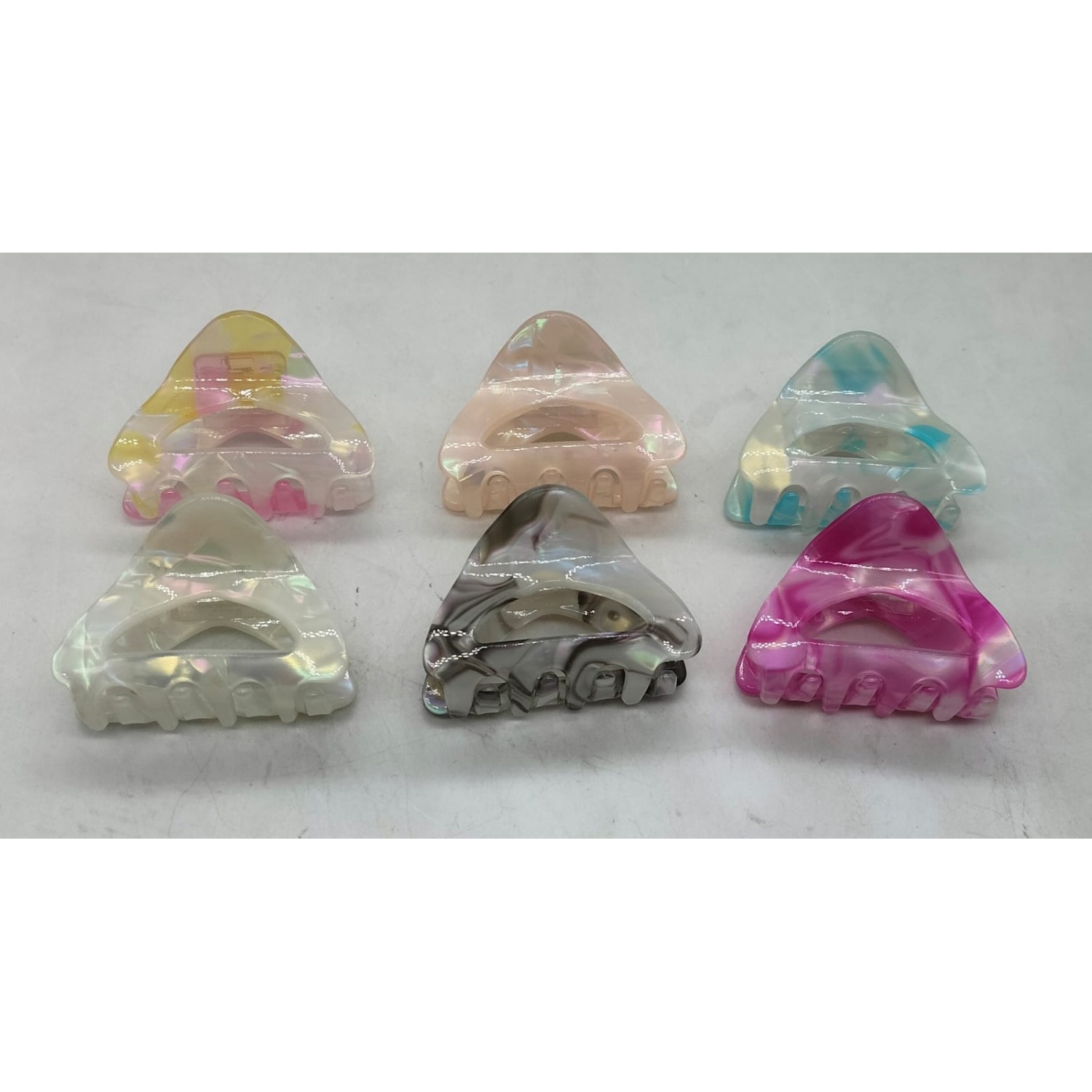 Fashion Alley 4.5 Cm Hair Claw For Women Pack Of 12 Pc Fashion Alley 4.5 Cm Hair Claw For Women Pack Of 12 Pc