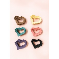 Fashion Alley 7 CM Matt Hair Claw For Women Pack Of 12 Pc