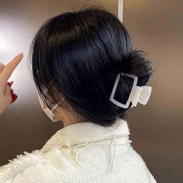 Fashion Alley 6 CM Hair Claw For Women Pack Of 12