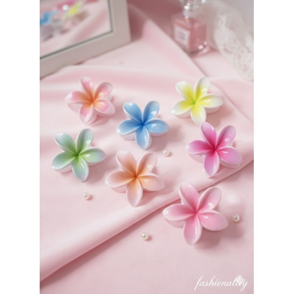 Fashion Alley 8 Cm Hair Claw For Women Pack Of 12 Pc