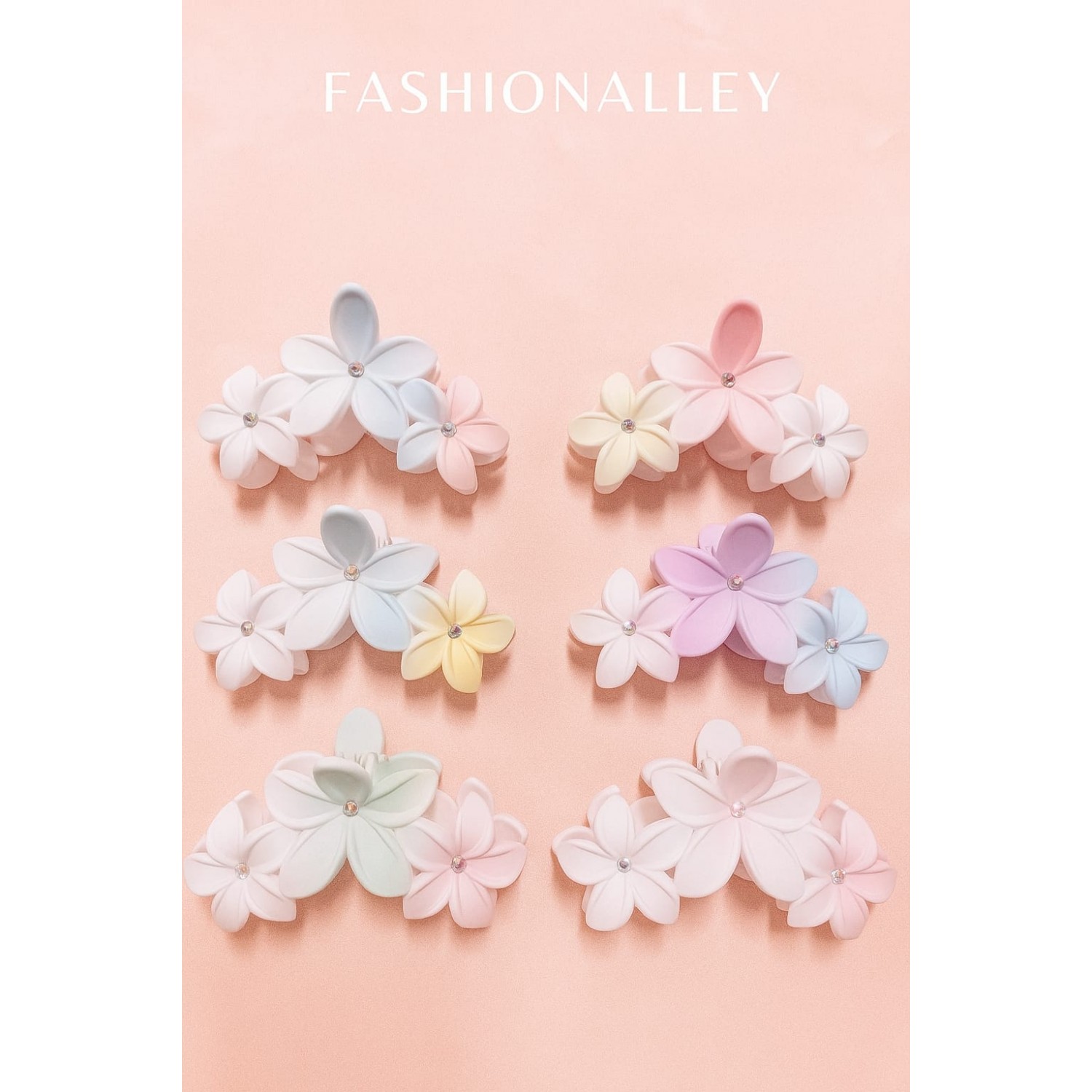 Fashion Alley 12 Cm Matt Hair Claw For Women Pack Of 12 Pc Fashion Alley 12 Cm Matt Hair Claw For Women Pack Of 12 Pc