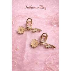 Fashion Alley 9 Cm Metal Hair Claw For Women Pack Of 12 Pc