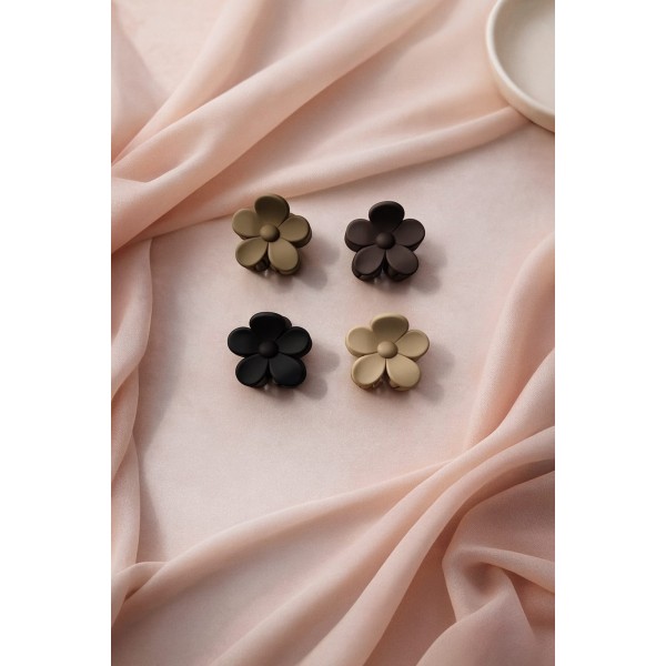 Fashion Alley 4 Cm Matt Hair Claw For Women Pack Of 12 Pc Fashion Alley 4 Cm Matt Hair Claw For Women Pack Of 12 Pc