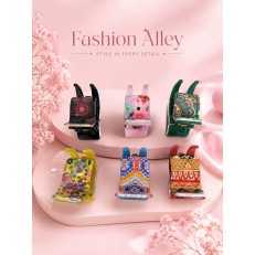Fashion Alley 3 Cm Hair Claw For Women Pack Of 12 Pc