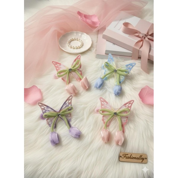 Fashion Alley 12 Cm Panza Hair Claw For Women Pack Of 12 Pc