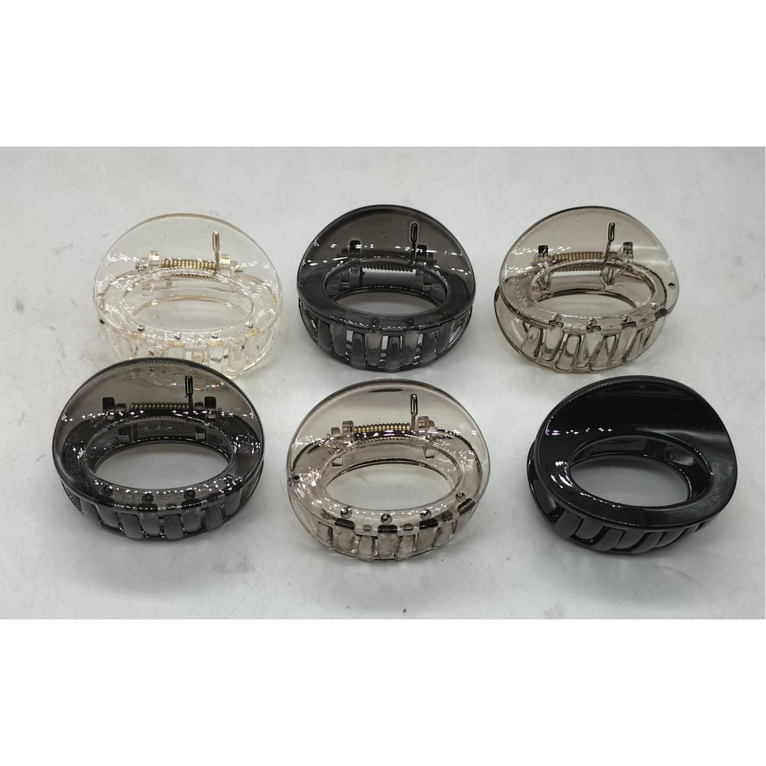 Fashion Alley 4.5 Cm Hair Claw For Women Pack Of 12 Pc