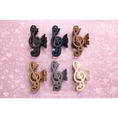 Fashion Alley 11 Cm Matt Hair Claw For Women Pack Of 12 Pc