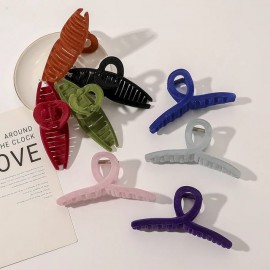 Fashion Alley 9 CM Hair Claw For Women [Pack Of 12]