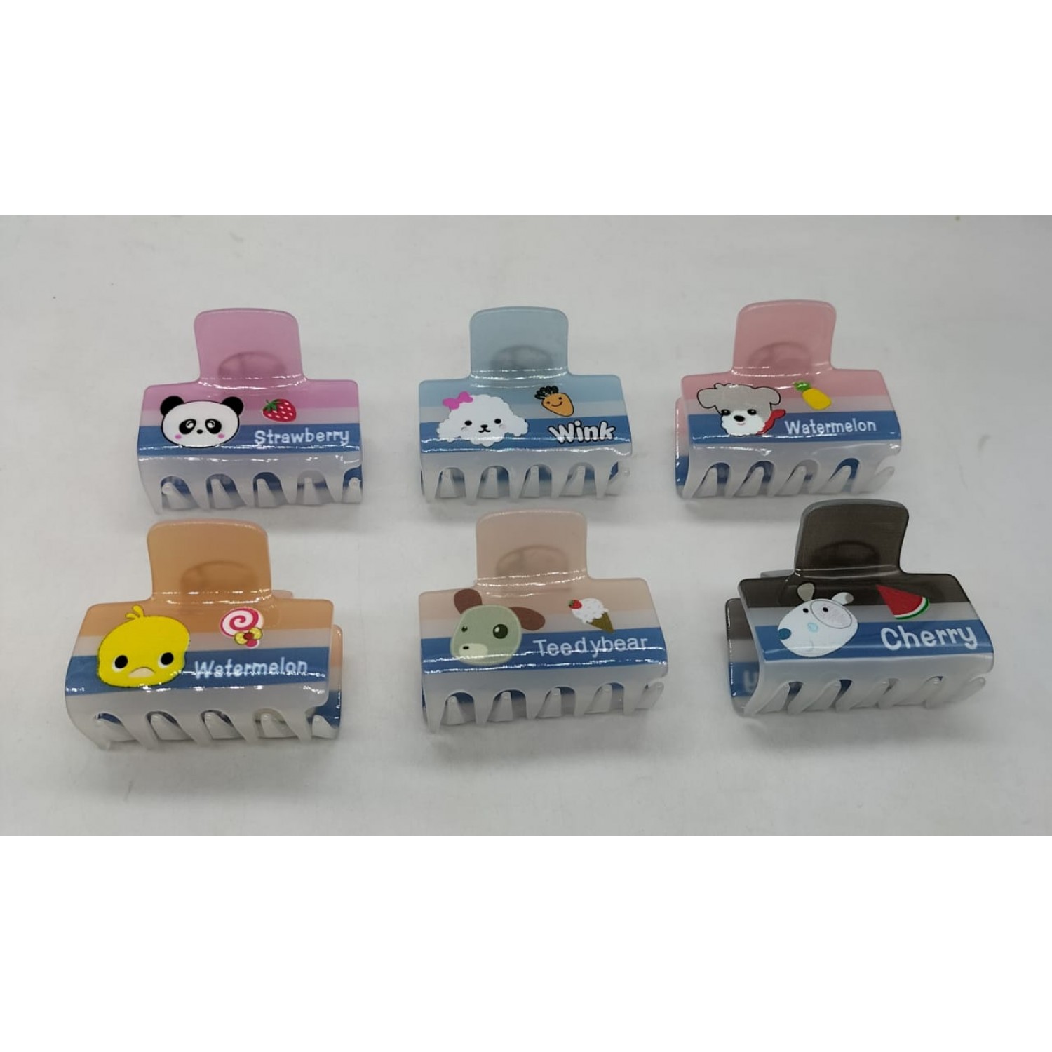 Fashion Alley 5.5 Cm Hair Claw For Women [Pack Of 12]