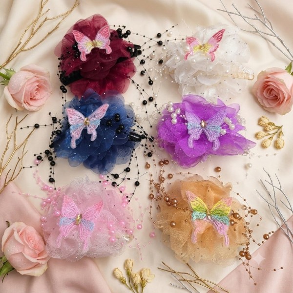 Fashion Alley 12 Cm Hair Claw For Women Pack Of 12 Pc