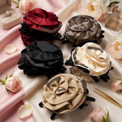 Fashion Alley 12 Cm Hair Claw For Women Pack Of 12 Pc