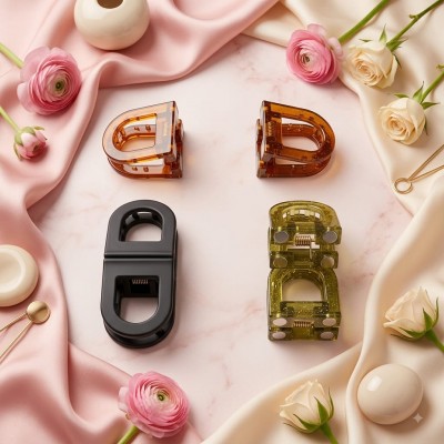 Fashion Alley magnetic hair clips for women pack of 12 pc
