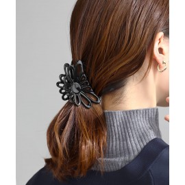 Art Star 8cm Shell Black Hair Claw For Women ( Pack of 12 )