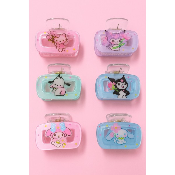 Fashion Alley 5.5 Cm Hair Claw For Women Pack Of 12 Pc 
