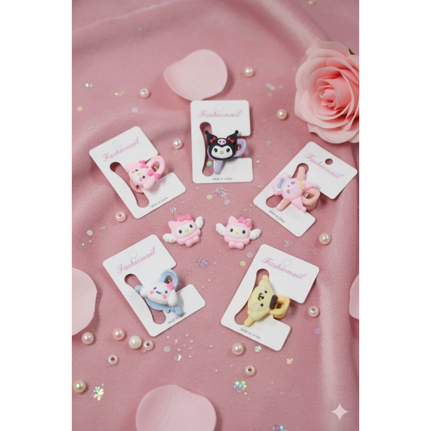 Fashion Alley 5 Cm Cartoon Shape Hair Claw For Kids Pack Of 12 Pc Fashion Alley 5 Cm Cartoon Shape Hair Claw For Kids Pack Of 12 Pc