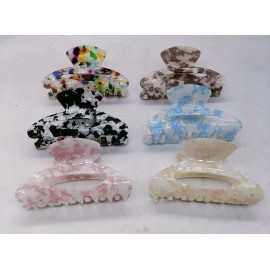 Fashion Alley 9 CM Hair Claw For Women Pack Of 12
