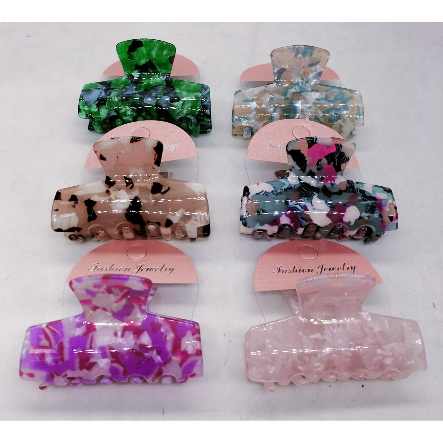 Fashion Alley 7 Cm Hair Claw For Women Pack Of 12 Fashion Alley 7 Cm Hair Claw For Women Pack Of 12