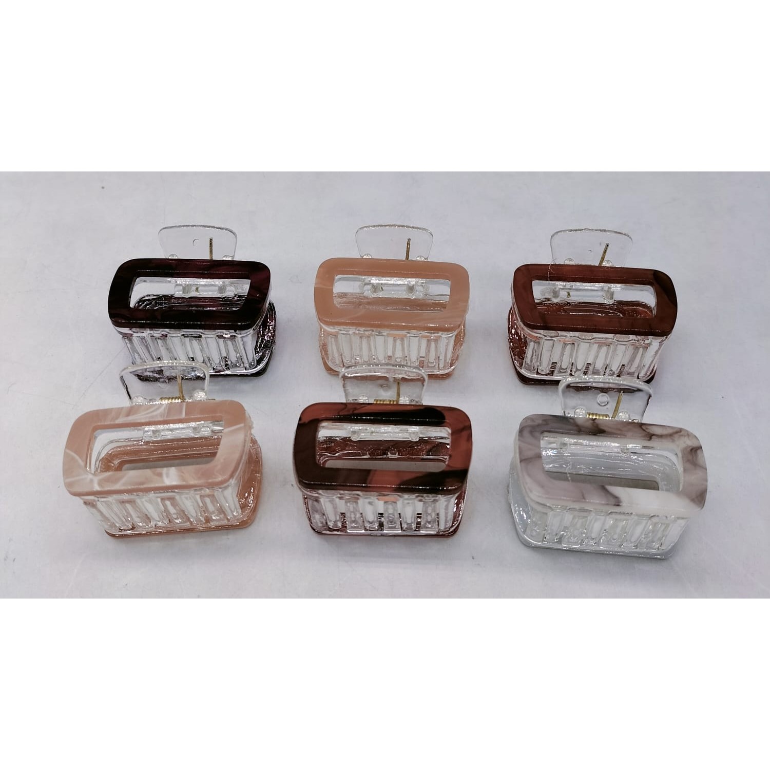 Fashion Alley 4 Cm Hair Claw For Women Pack Of 12 Pc Fashion Alley 4 Cm Hair Claw For Women Pack Of 12 Pc