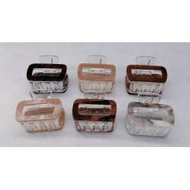 Fashion Alley 4 Cm Hair Claw For Women Pack Of 12 Pc