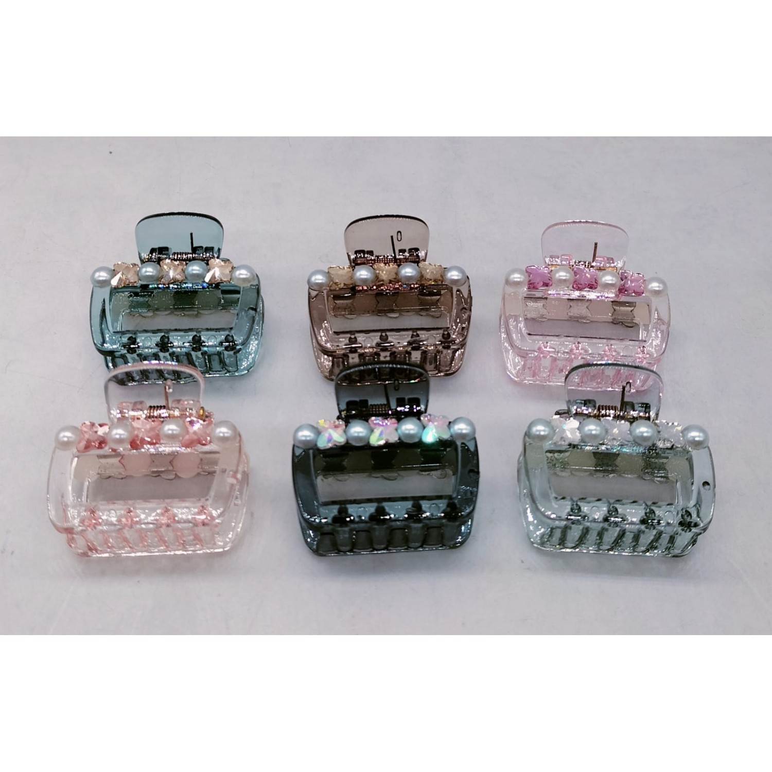 Fashion Alley 4 Cm Hair Claw For Women Pack Of 12 Pc Fashion Alley 4 Cm Hair Claw For Women Pack Of 12 Pc