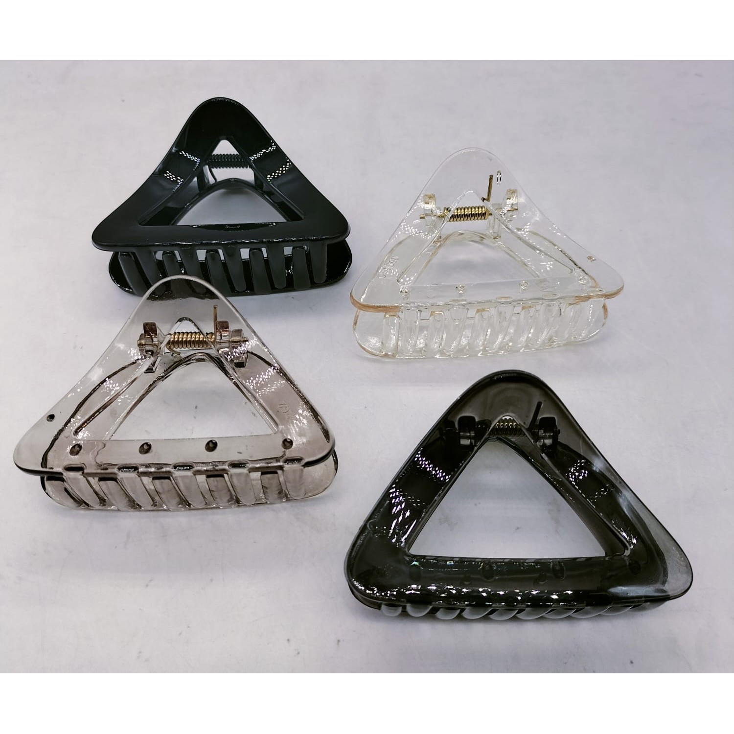 Fashion Alley 8 Cm Hair Claw For Women Pack Of 12 Pc