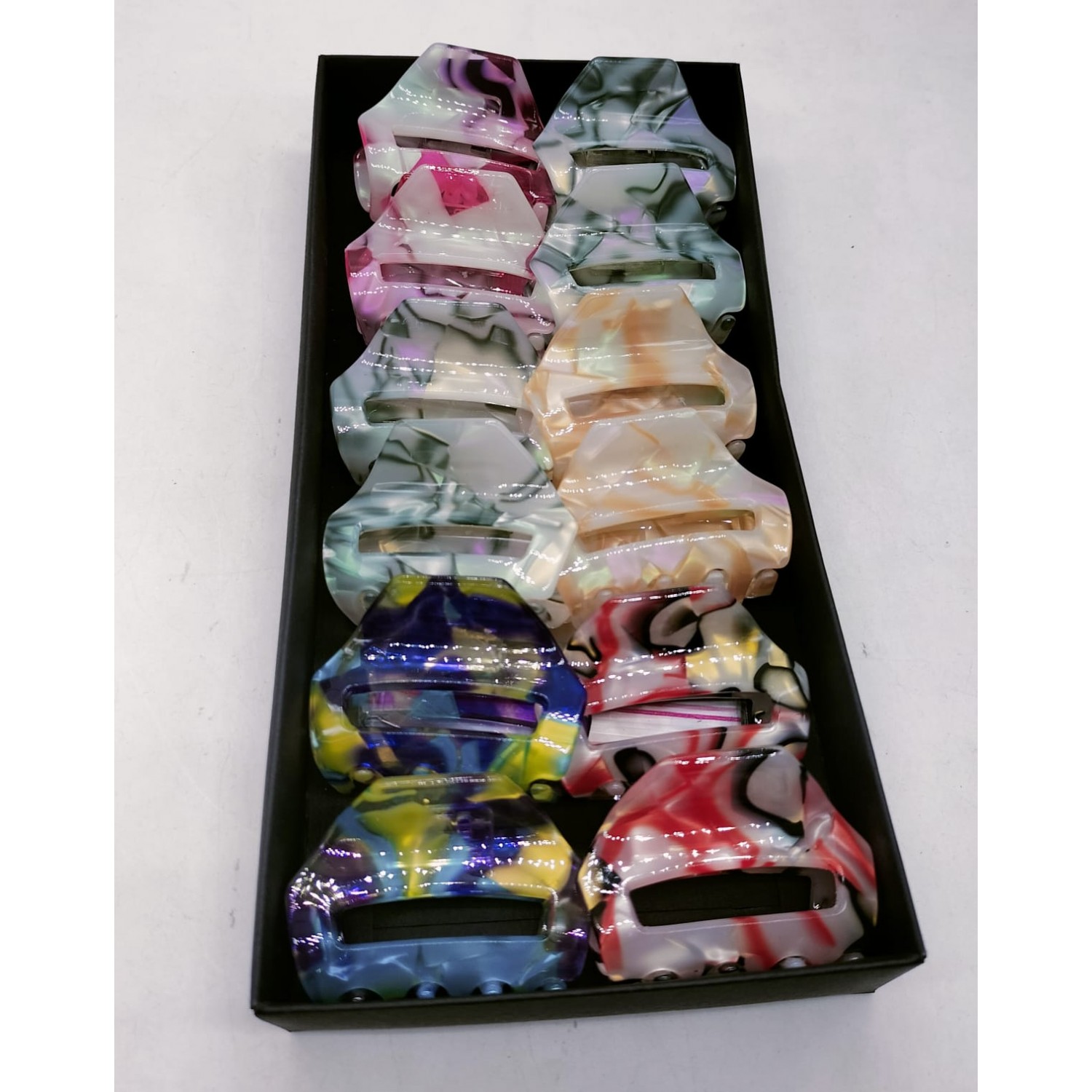 Fashion Alley 4 Cm Hair Claw For Women Pack Of 12 Pc Fashion Alley 4 Cm Hair Claw For Women Pack Of 12 Pc