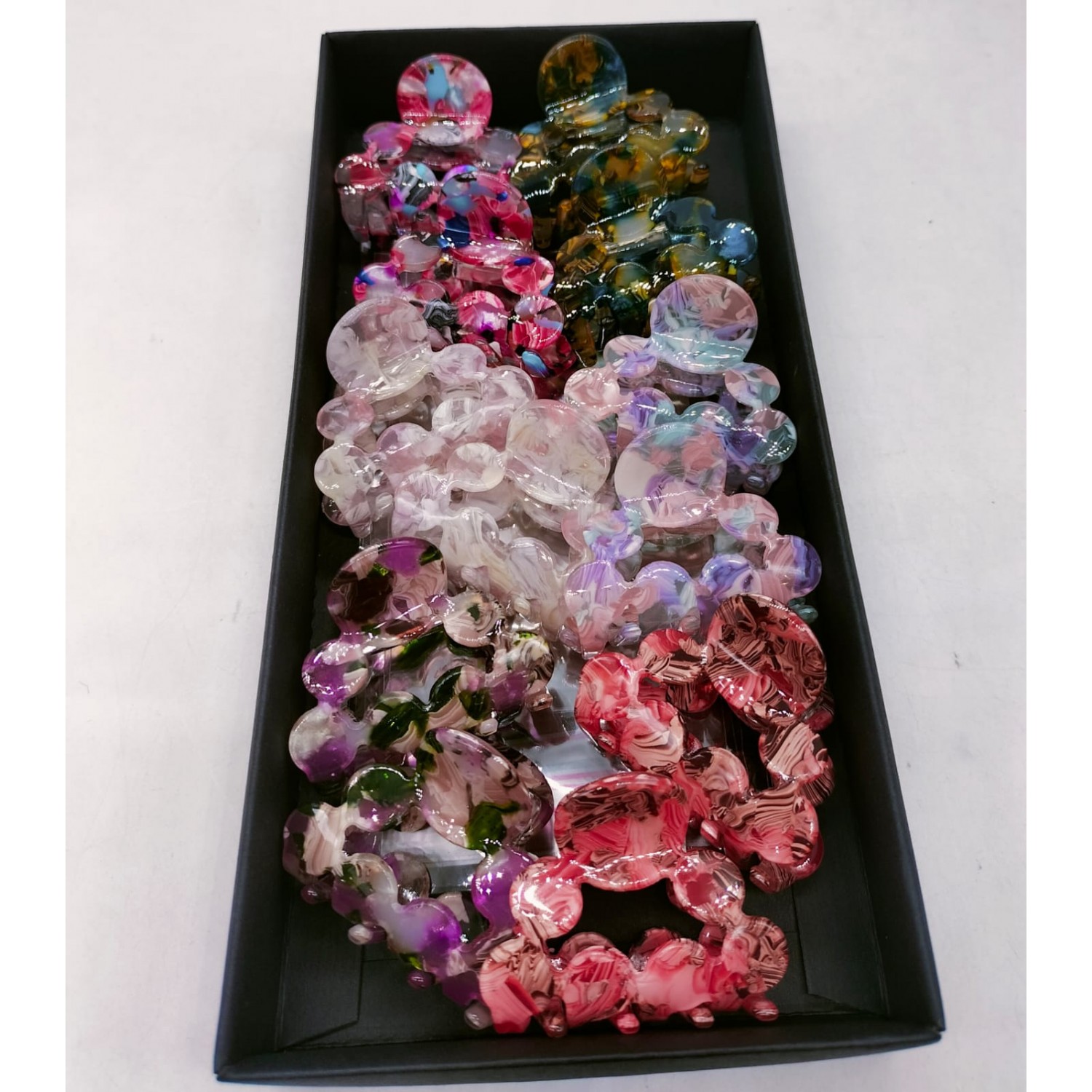 Fashion Alley 4 Cm Hair Claw For Women Pack Of 12 Pc Fashion Alley 4 Cm Hair Claw For Women Pack Of 12 Pc