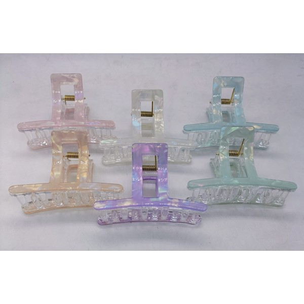 Bofeini 8 Cm Hair Claw For Women Pack Of 12