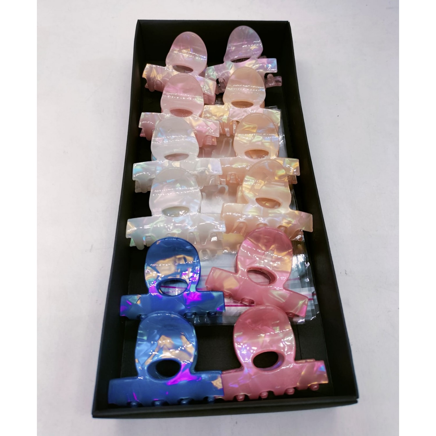 Fashion Alley 4 Cm Hair Claw For Women Pack Of 12 Pc Fashion Alley 4 Cm Hair Claw For Women Pack Of 12 Pc