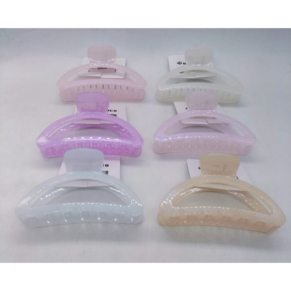 Bofeini 9 Cm Hair Claw For Women Pack Of 12