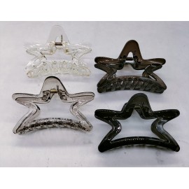 Fashion Alley 8.5 Cm Hair Claw For Women Pack Of 12 Pc