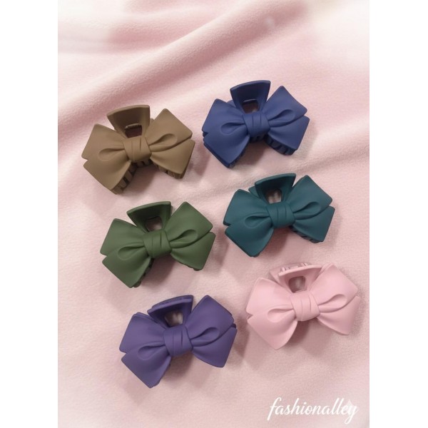 Fashion Alley 9 CM Matt Hair Claw For Women Pack Of 12 Pc