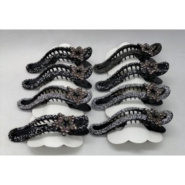 Fashion Alley Panza Hair Claw For Women [Pack Of 12]