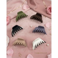 Fashion Alley 7 Cm Hair Claw For Women Pack Of 12 Pc