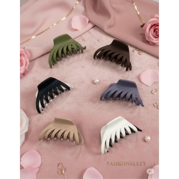 Fashion Alley 7 Cm Hair Claw For Women Pack Of 12 Pc Fashion Alley 7 Cm Hair Claw For Women Pack Of 12 Pc