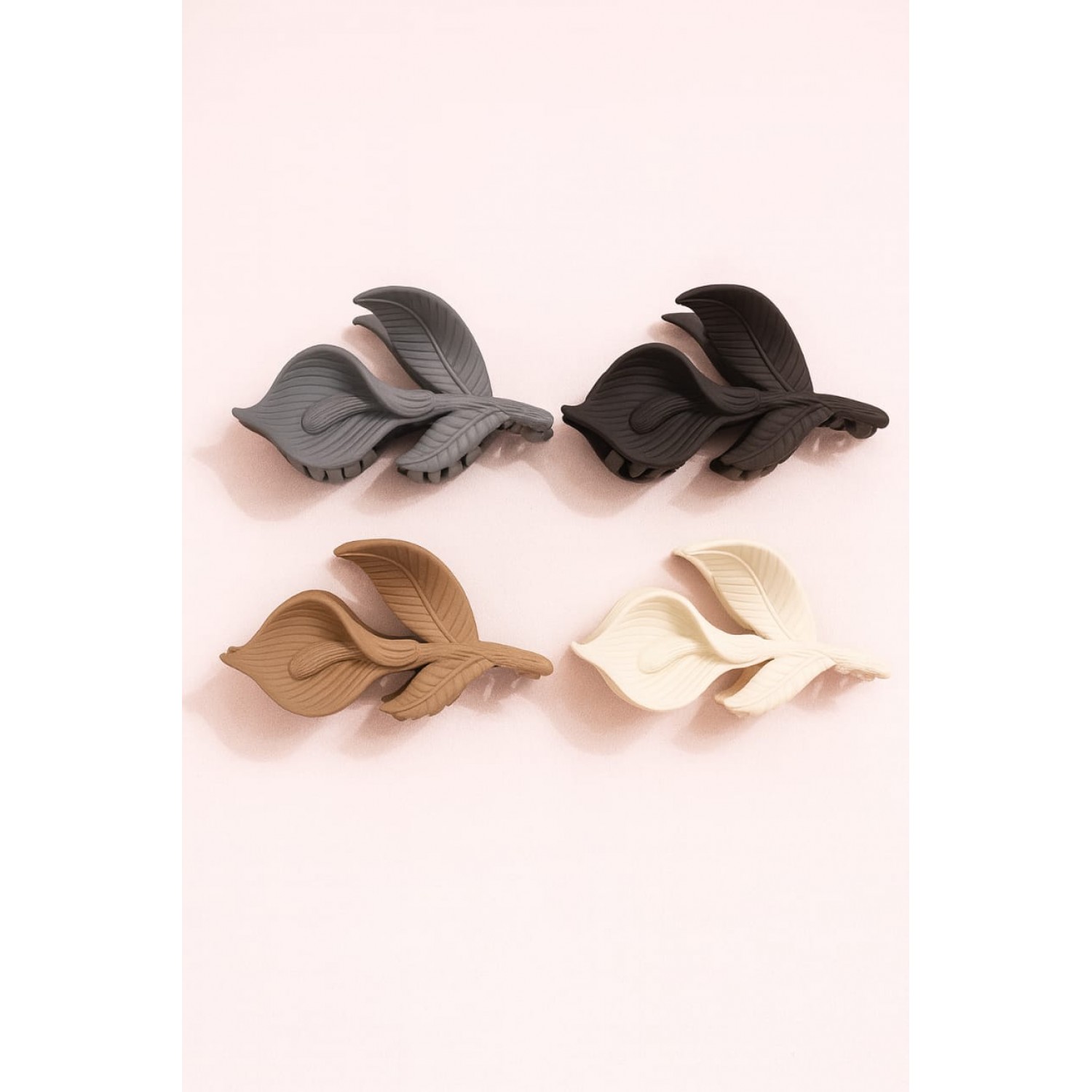 Fashion Alley 12 Cm Matt Hair Claw For Women Pack Of 12 Pc