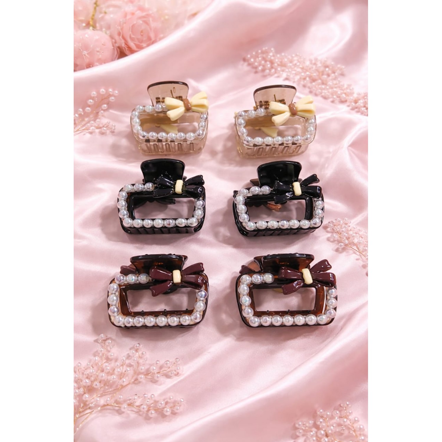 Fashion Alley 5 Cm Hair Claw For Women Pack Of 12 Pc